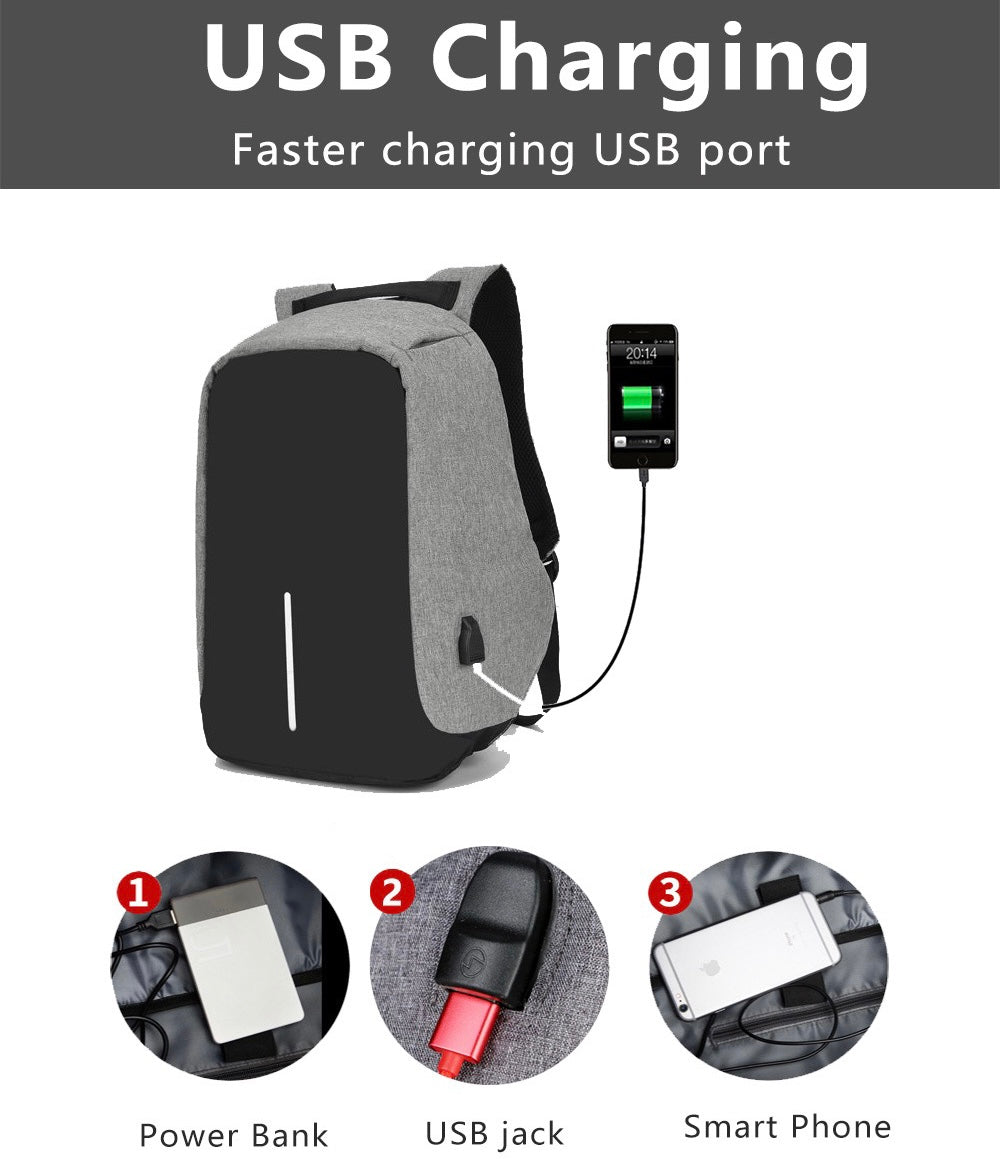 15.6-Inch Anti-Theft Backpack
