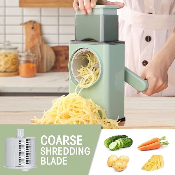 3-in-1 Rotary Vegetable Cutter