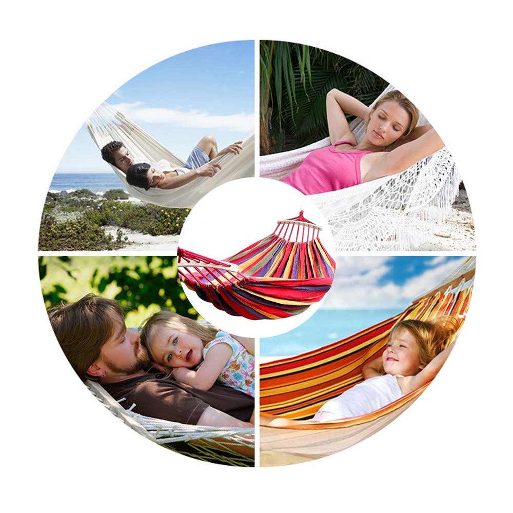 Portable Camping Hammock – Outdoor Hanging Swing