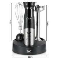 RAF 200W 4 IN 1 Rechargeable Cordless Blending Set R3002