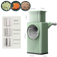3-in-1 Rotary Vegetable Cutter