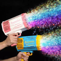 Bubble Gun 88 Holes With Light