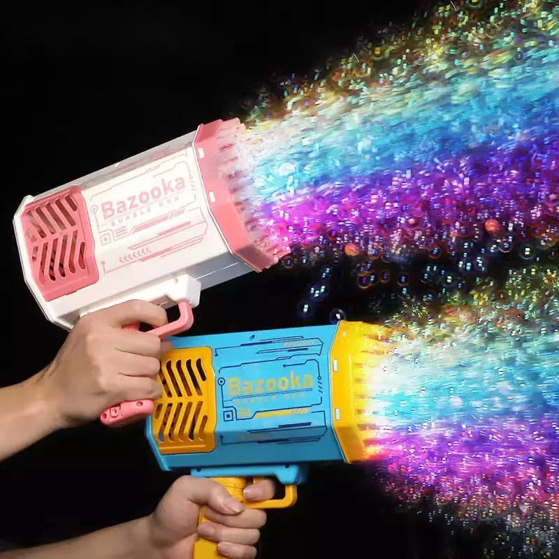 Bubble Gun 88 Holes With Light