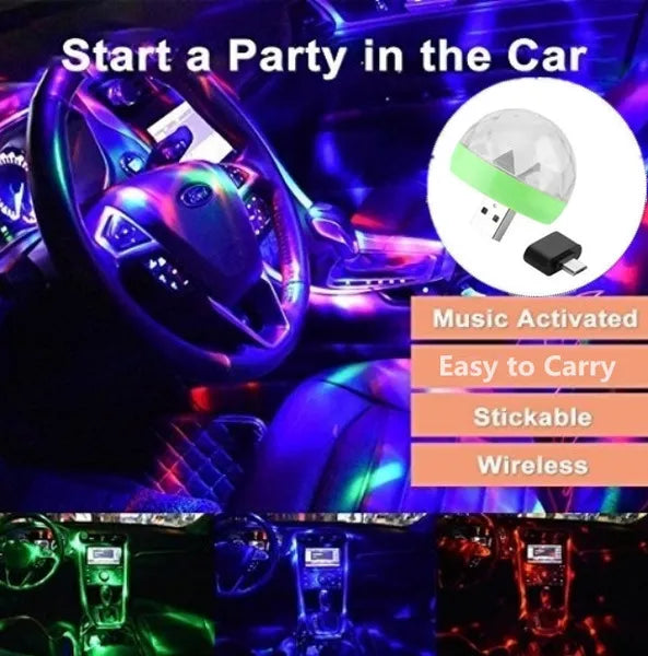 RGB Music Magic Ball LED Light