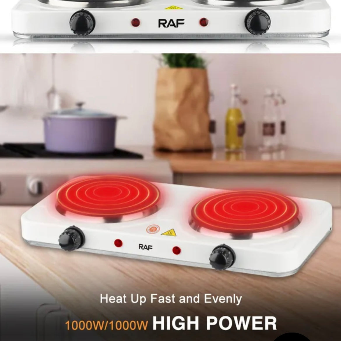 RAF Double Hot Plate R8020