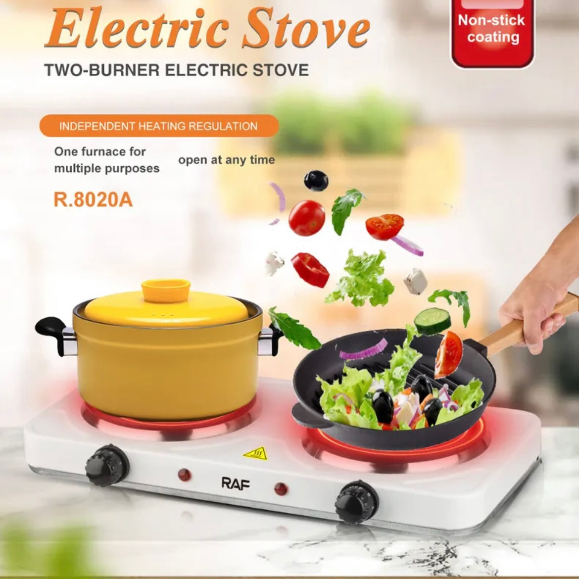 RAF Double Hot Plate R8020