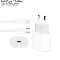 25W PD Adapter Charger USB-C to Lightning Cable For iPhone