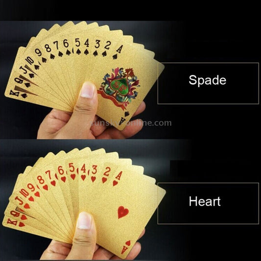 Waterproof Luxury Gold Card