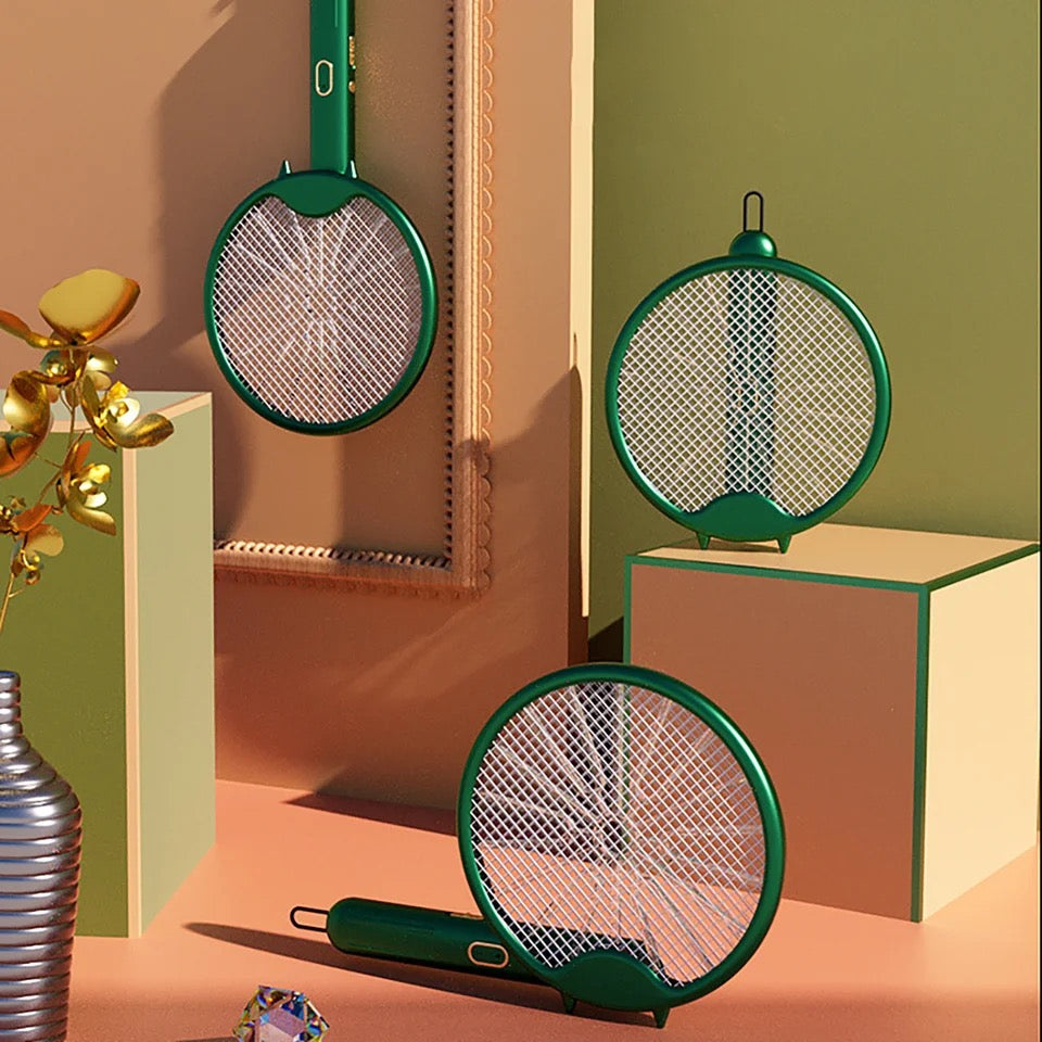 Folding Electric Mosquito Killer – Rechargeable Swatter