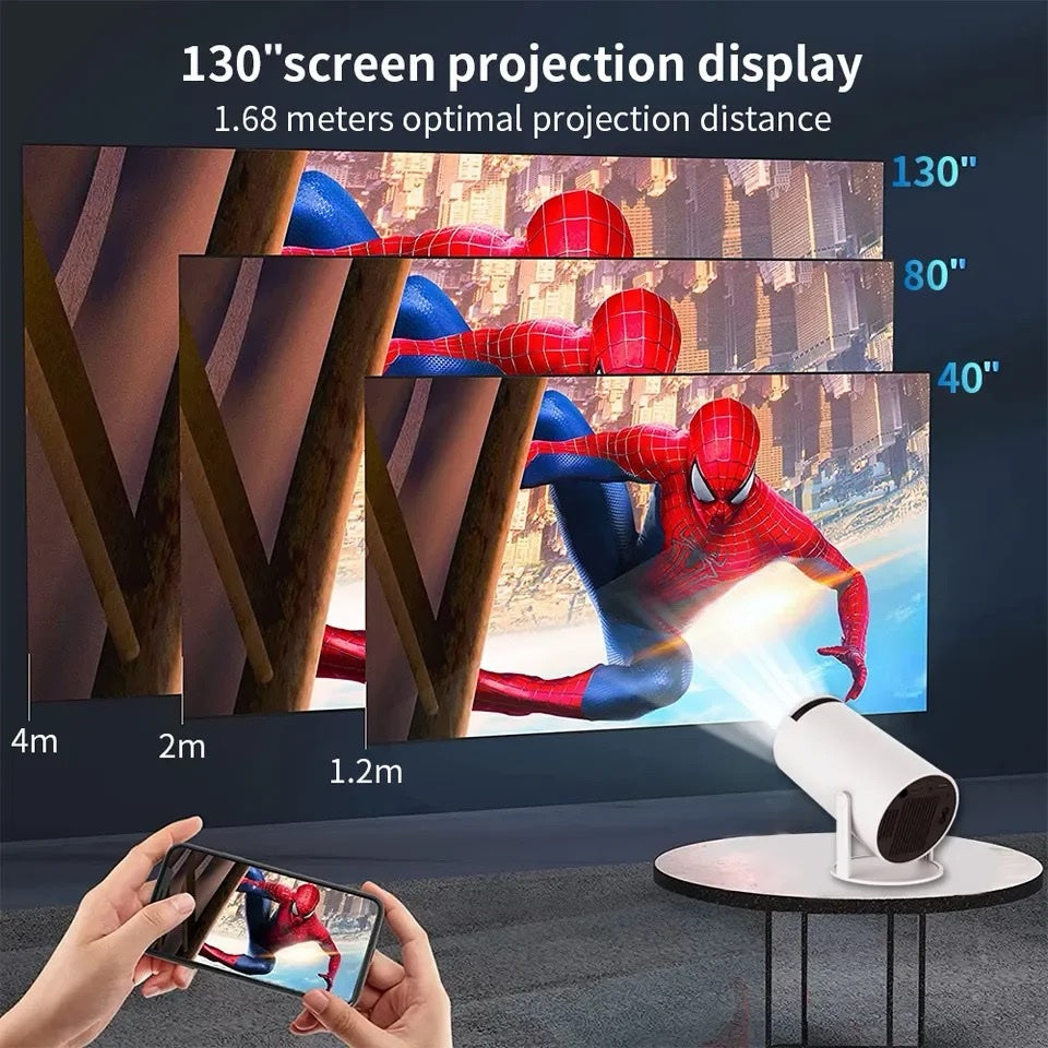 HY300 4K Smart Mini Projector