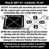 Quick and dirty card game