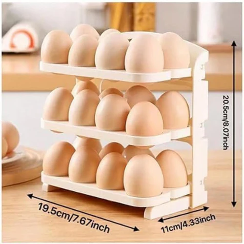 Modern Egg Storage Rack Organizer