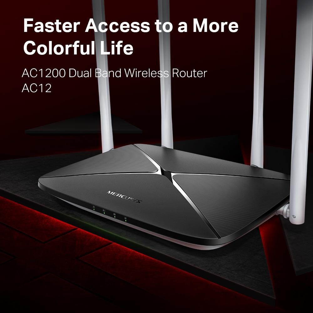 Mercusys AC12 Dual Band Router AC120