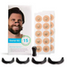 Magnetic Nasal Strips Snoring Relief Kit with Nose Clip - Breathing enhancer