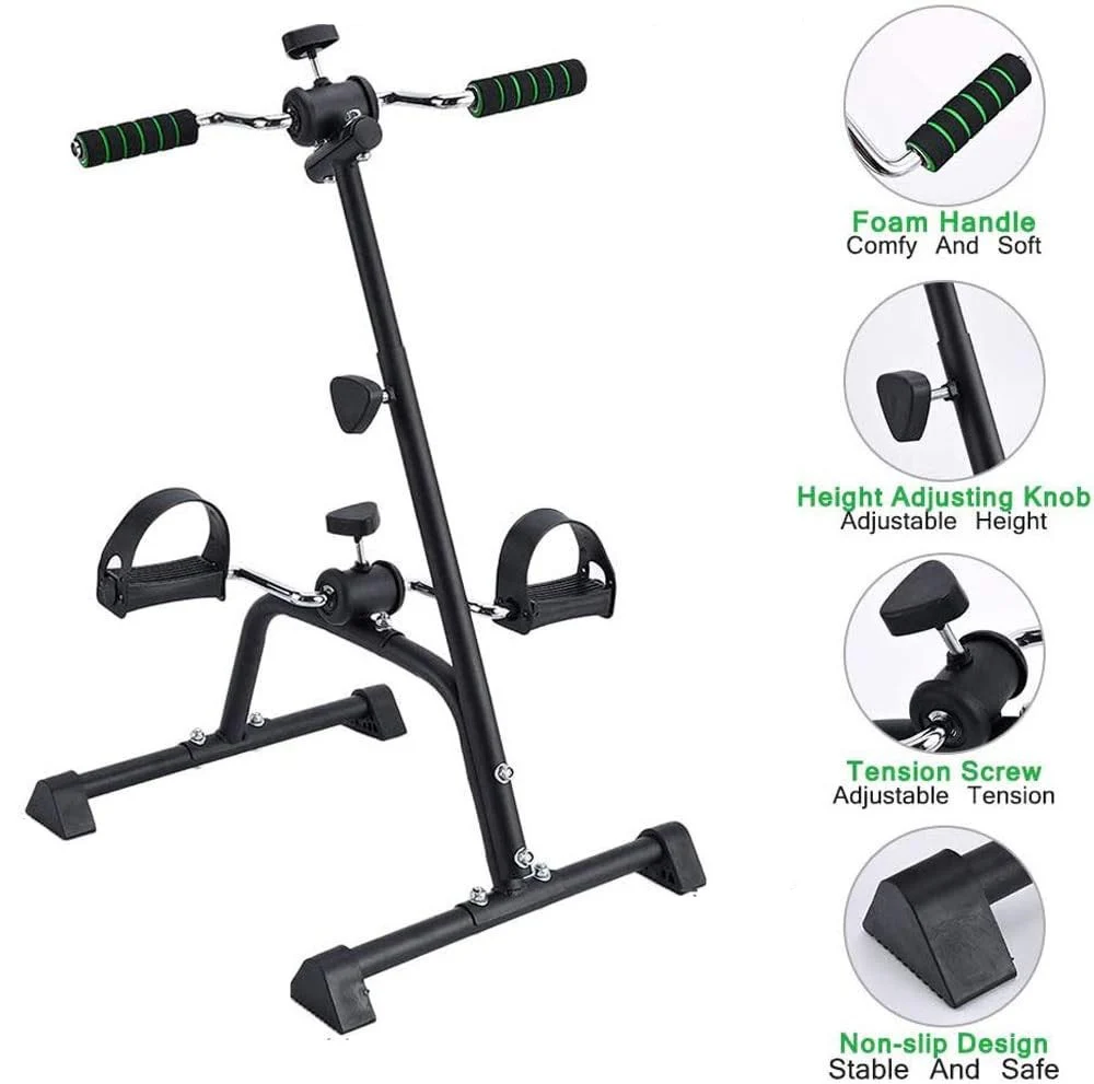 Pedal Exerciser Bike, Hand Arm Leg and Knee Peddler