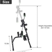 Pedal Exerciser Bike, Hand Arm Leg and Knee Peddler