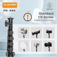 PLOKAMA PK996 Multifunctional  Bluetooth Tripod with Remote 5.5F PK996