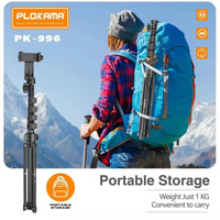 PLOKAMA PK996 Multifunctional  Bluetooth Tripod with Remote 5.5F PK996