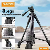 PLOKAMA Professional Tripod Stand for Camera and Mobile Phones  PK9990