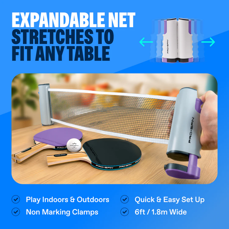 Portable Ping Pong Game Set
