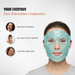 Reusable Gel Bead Face Mask – Hot & Cold Compress for Migraine & Sinus Relief