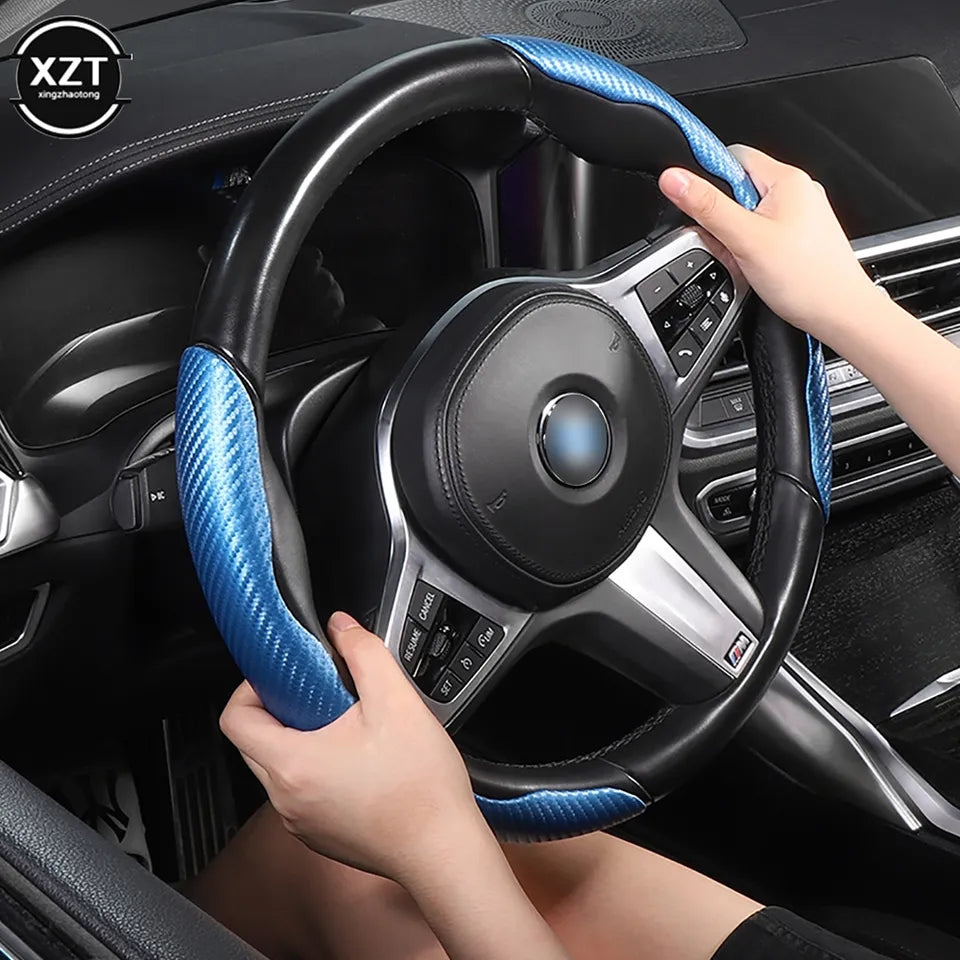 Carbon Fiber Steering Wheel Cover