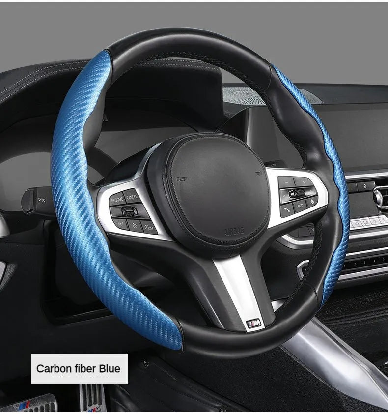 Carbon Fiber Steering Wheel Cover