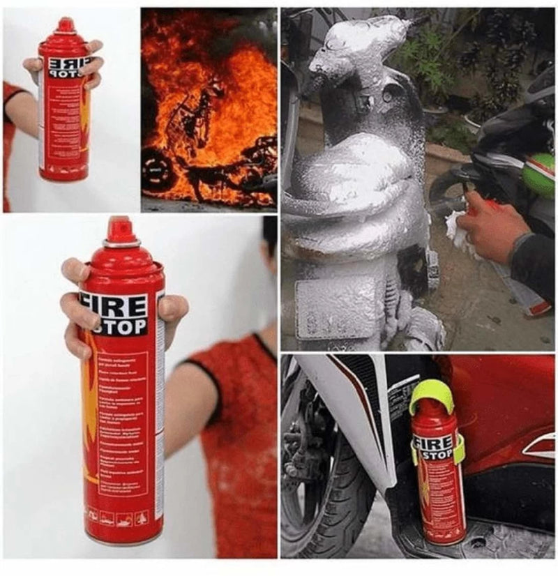 Fire Extinguisher Spray with Stand
