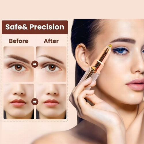 2-in-1 USB Facial Hair Remover