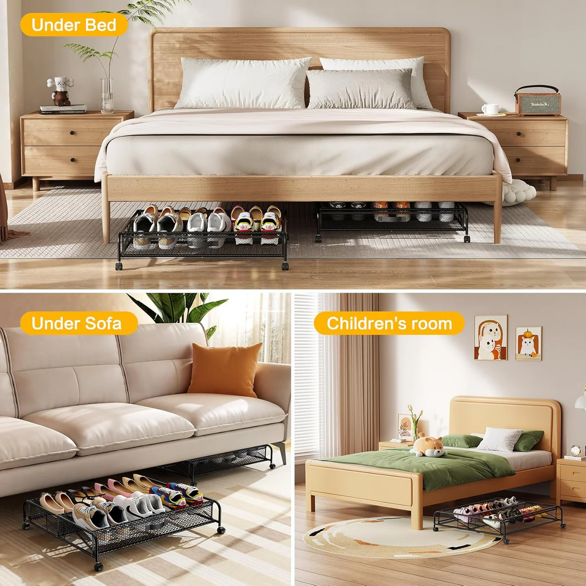 Under Bed Shoe Storage