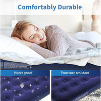 Single Camping Air Mattress PVC Inflatable Bed