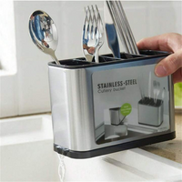 High Quality Stainless Steel Cutlery Bucket