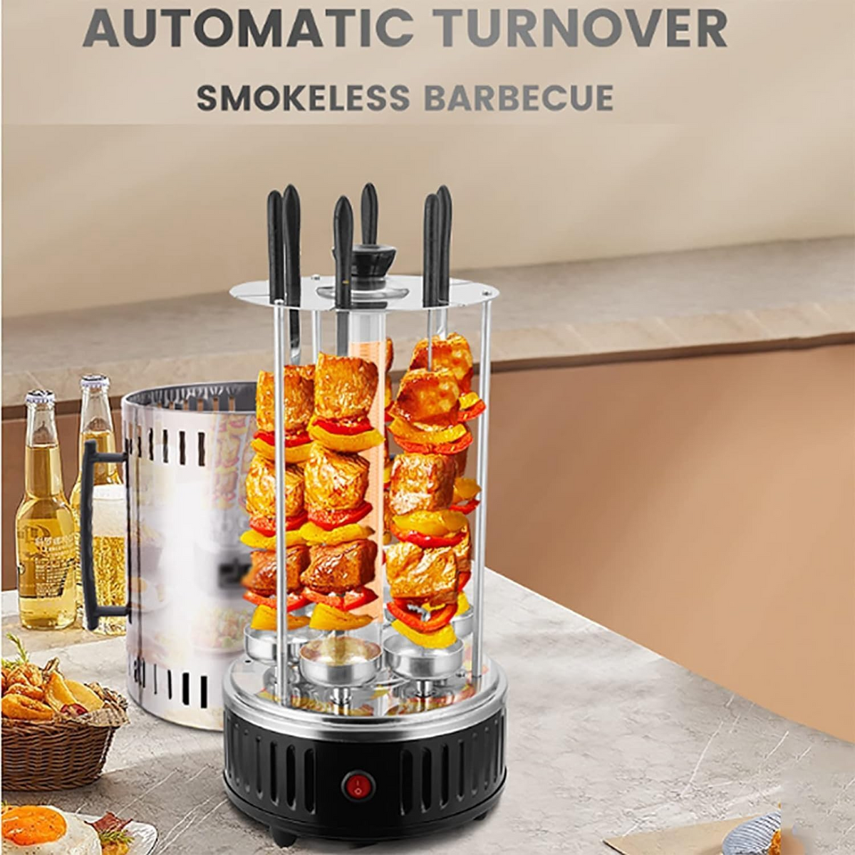 Electric Smokeless Skewer Grill